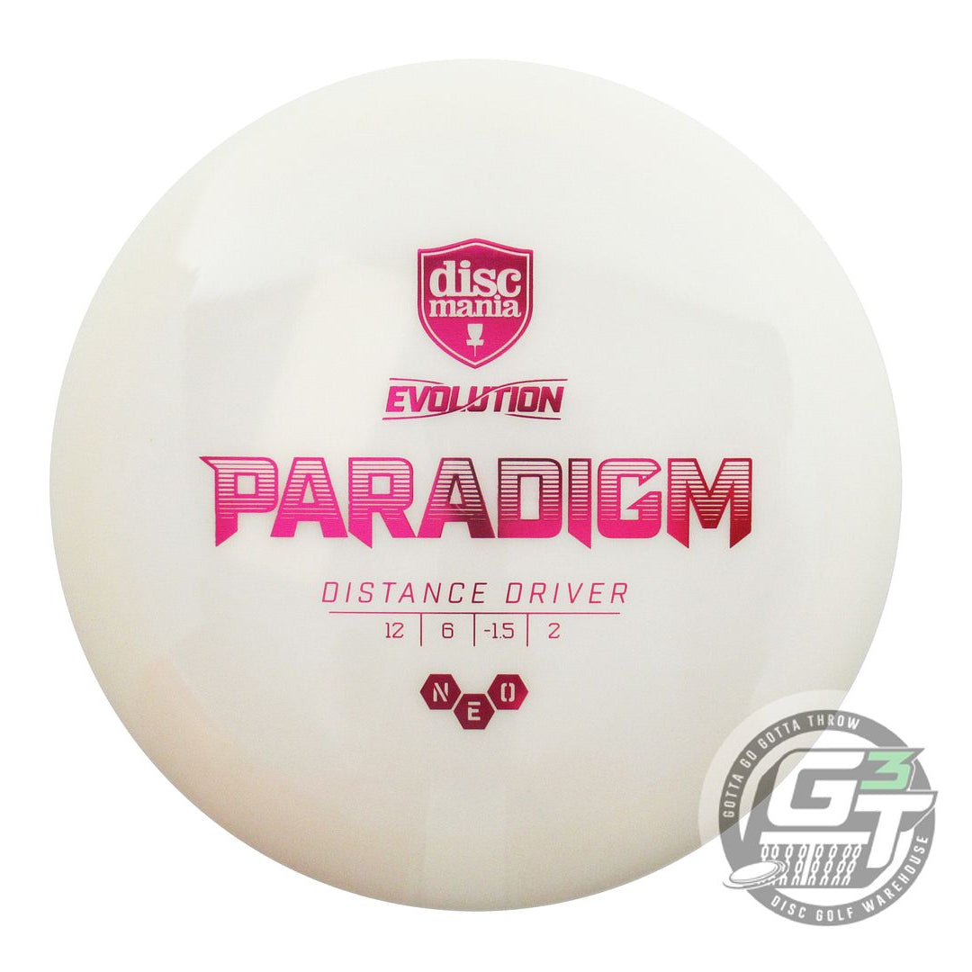 Discmania Evolution Neo Paradigm Distance Driver Golf Disc (Individually Listed)