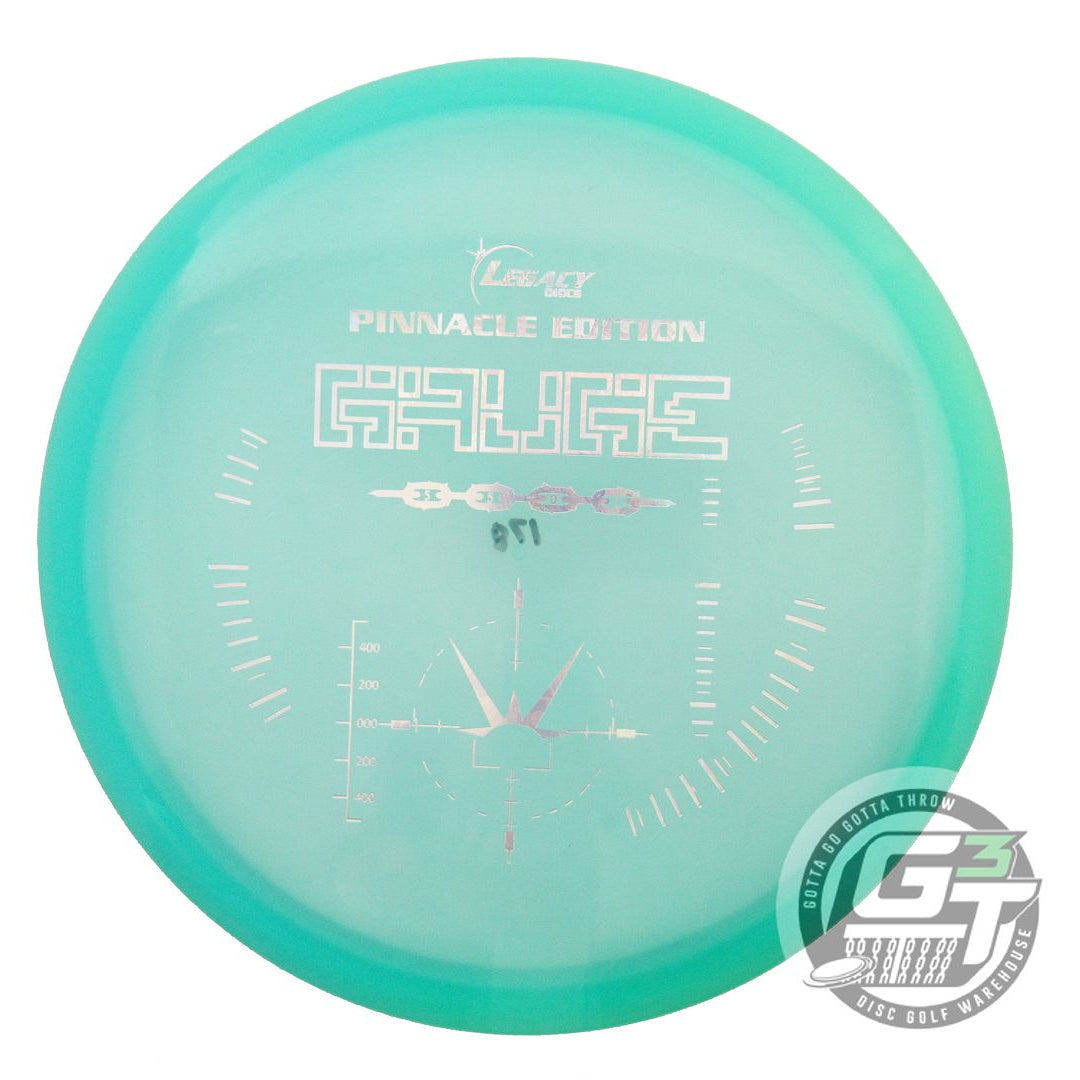 USED Legacy Discs Pinnacle Gauge 178g Seafoam Money Foil Midrange Golf Disc