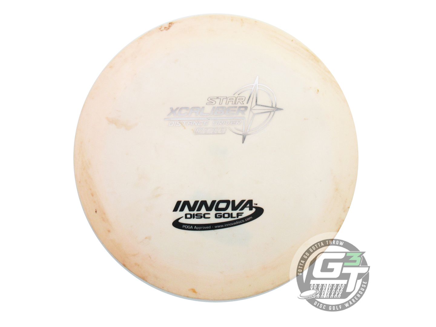 USED Innova Star Xcaliber 174g Lt. Pink Silver Black Stamp Distance Driver Disc