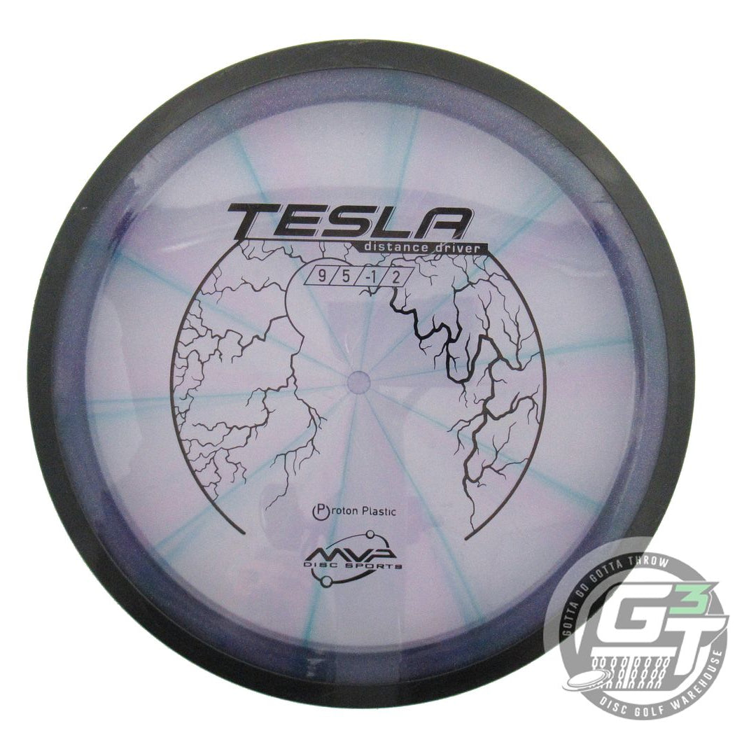 USED MVP Disc Sports Classic Proton Tesla 166g Purple Distance Driver Golf Disc