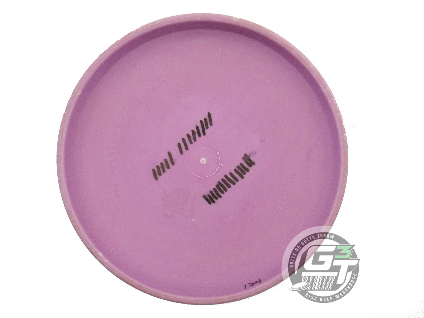 USED Innova DX Birdie 174g Lilac Gold Foil Putter Golf Disc