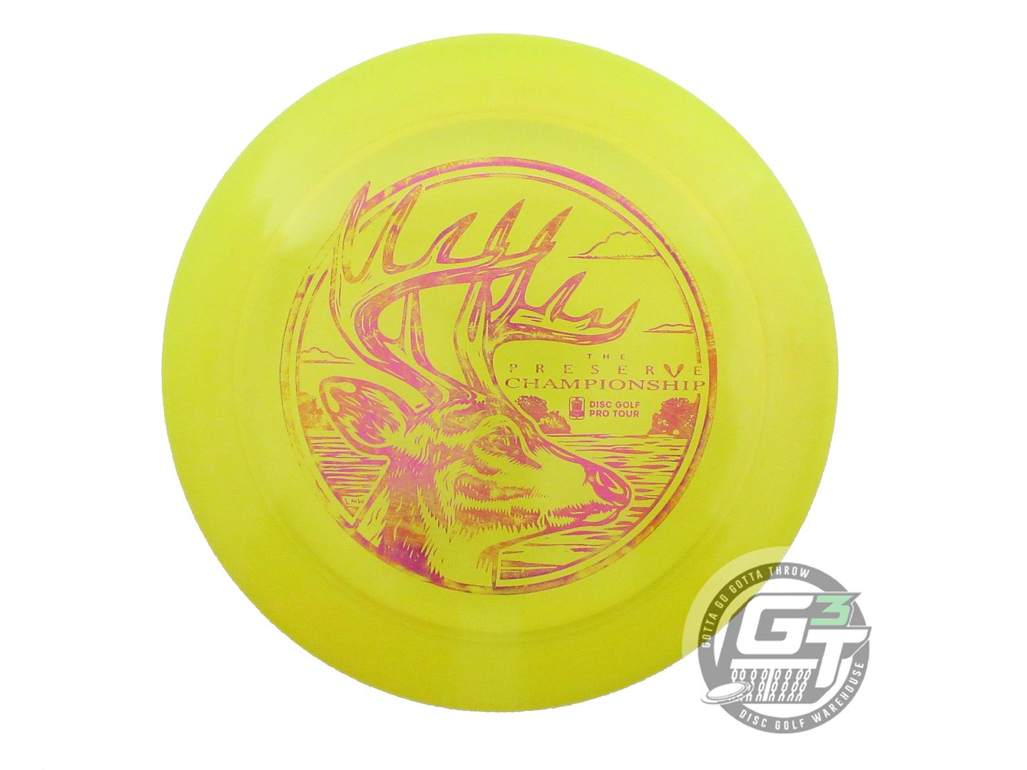 USED Discraft Z Nuke 174g Yellow Purple Foil Distance Driver Golf Disc