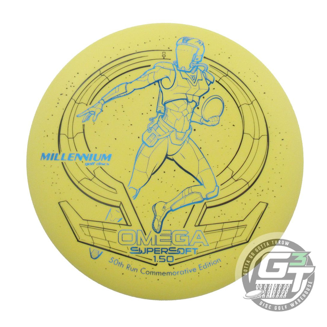 Millennium Limited Edition XXL Stamp 50th Run Commemorative Standard Omega SuperSoft Putter Golf Disc (Individually Listed)