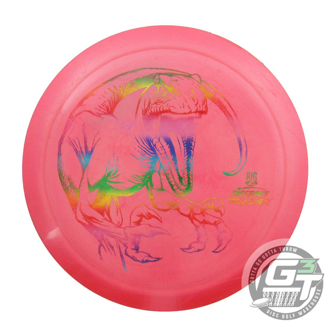 USED Discraft Big Z Thrasher 171g Pink Rainbow Foil Distance Driver Golf Disc