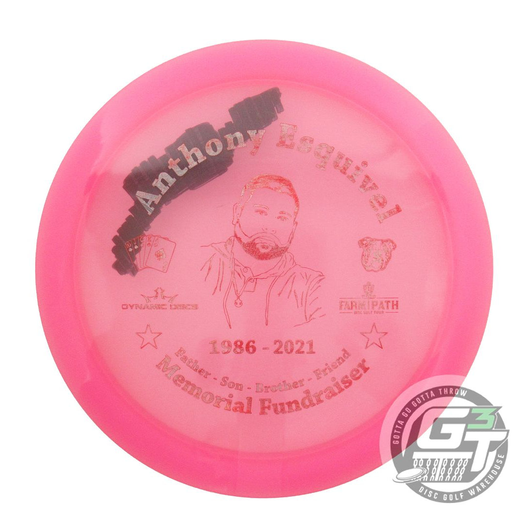USED Dynamic Discs Lucid Felon 174g Pink Red Foil Fairway Driver Golf Disc