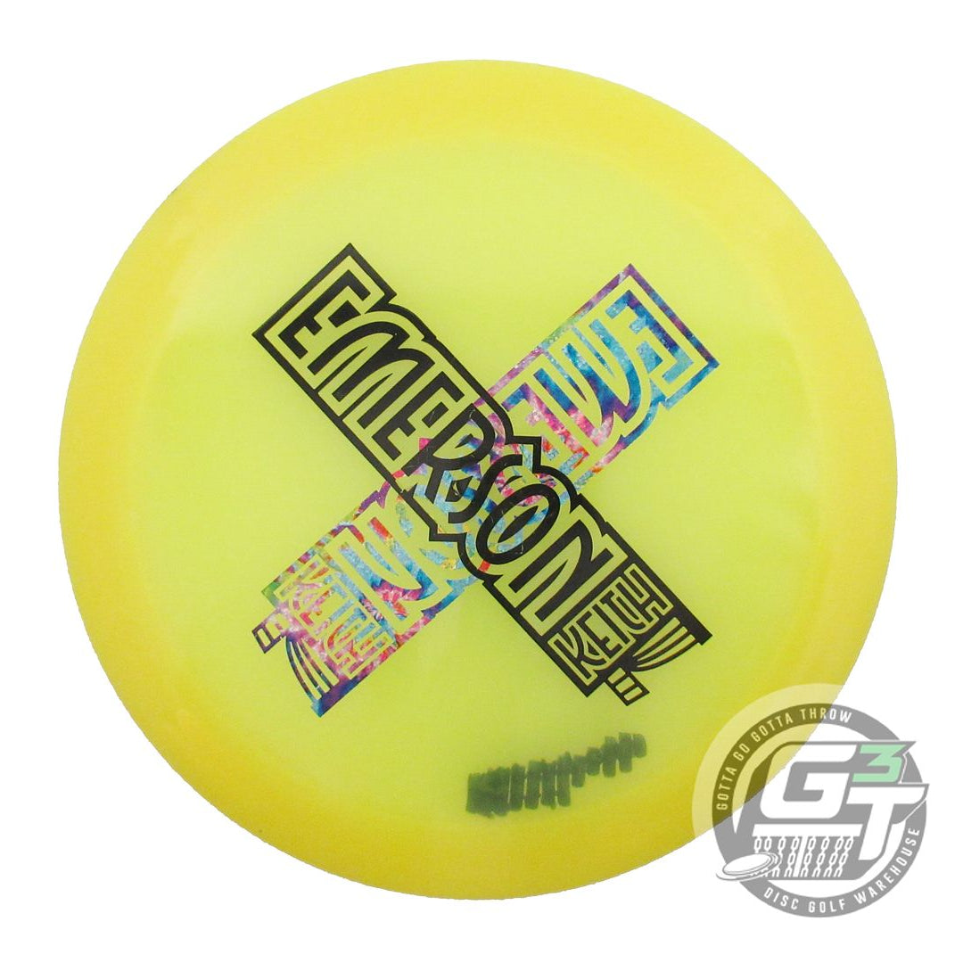 USED Dynamic Discs X-OUT Lucid Getaway 173g Yellow Distance Driver Golf Disc
