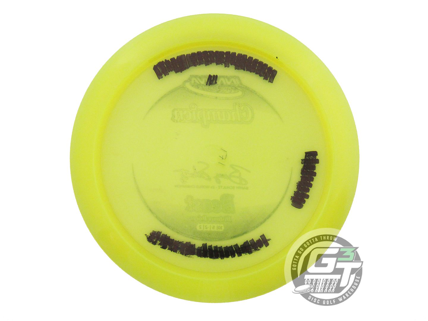 USED Innova Champion Beast 171g Yellow Black Stamp Distance Driver Golf Disc