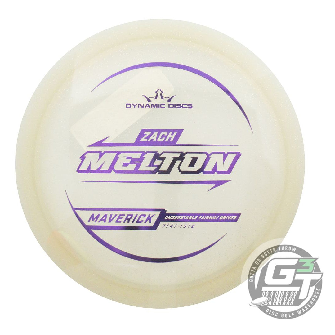 Dynamic Discs Limited Edition 2025 Team Series Zach Melton Gold Metal Flake Lucid Maverick Fairway Driver Golf Disc (Individually Listed)
