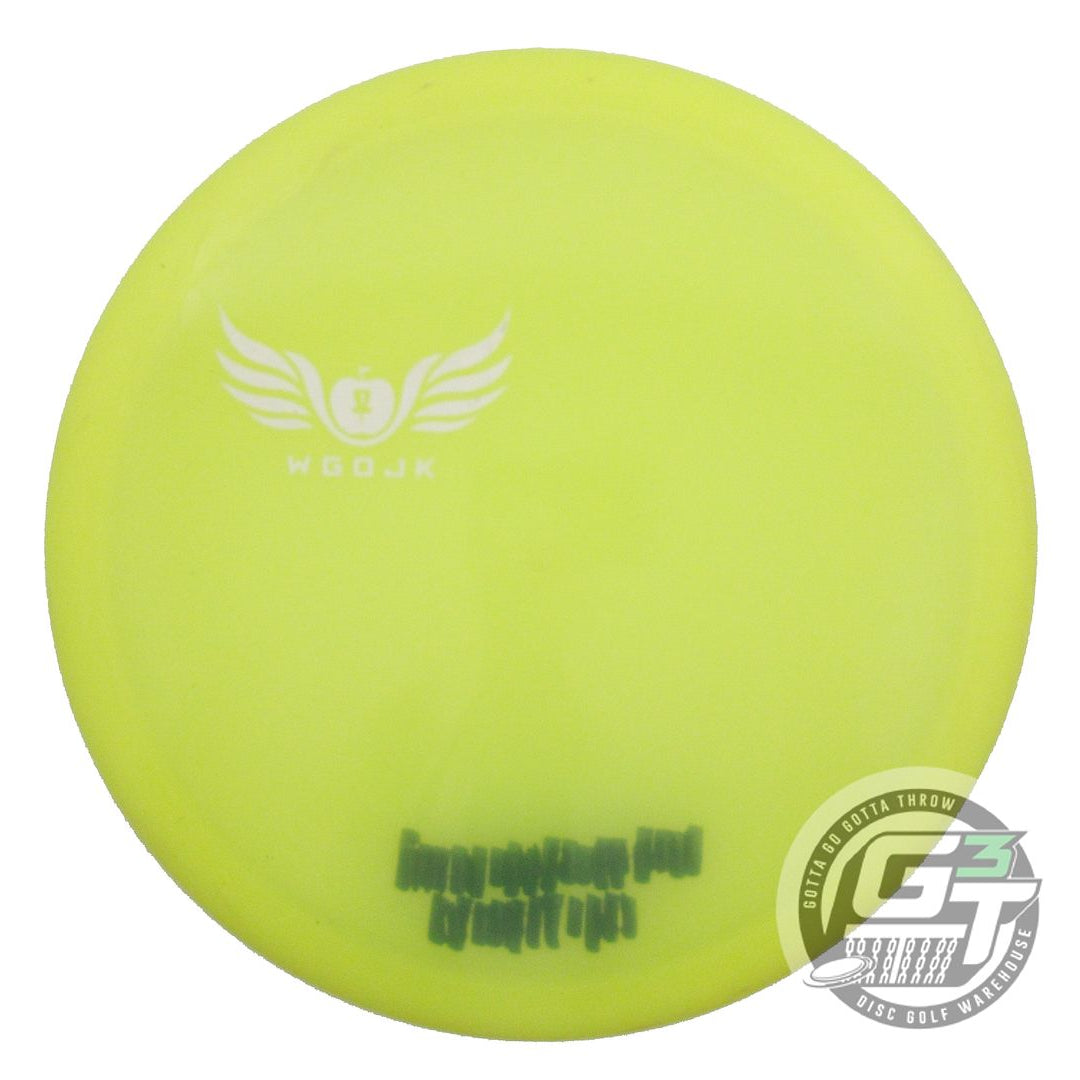USED Latitude 64 Opto Compass 177g Yellow White Stamp Midrange Golf Disc