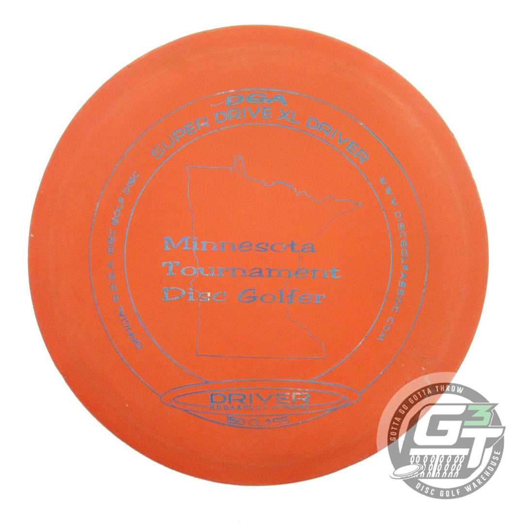 USED DGA D-Line SuperDrive XL 148g Orange Blue Foil OOP Fairway Driver Golf Disc