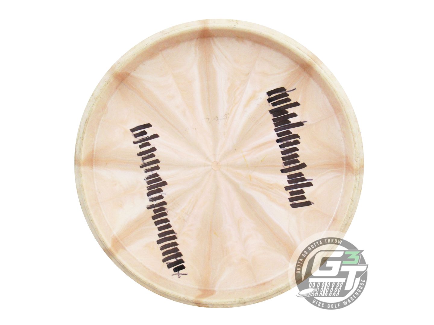 USED Dynamic Discs Fuzion Burst Judge 174g Tan Black Stamp Putter Golf Disc