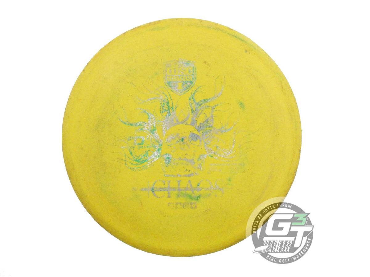 USED DiscMania P-Line PD2 175g Yellow Green Foil Distance Driver Golf Disc