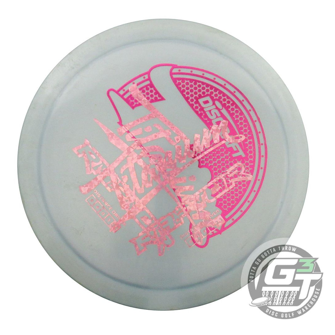 USED Discraft X-OUT Titanium Raptor 168g Gray Distance Driver Golf Disc