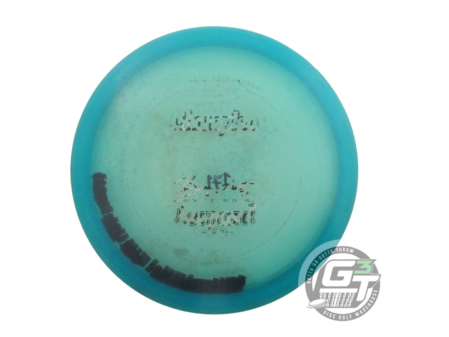 USED Innova Champion Leopard 171g Teal Cheetah Foil Fairway Driver Golf Disc