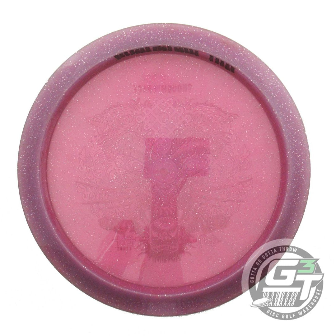 USED Thought Space Ethos Omen 176g Purple Sparkle Fairway Driver Golf Disc
