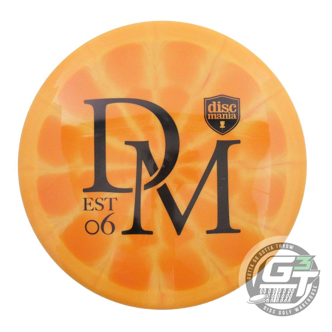 NOS DiscMania Lux Vapor PD 174g Orange Black Stamp Driver Golf Disc