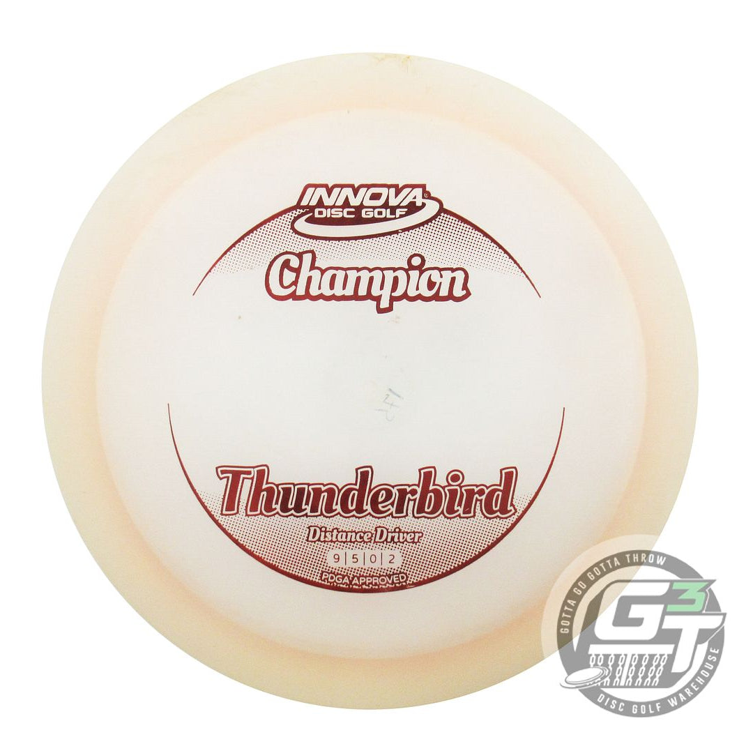 USED Innova Champion Thunderbird 175g White Red Foil Distance Driver Golf Disc