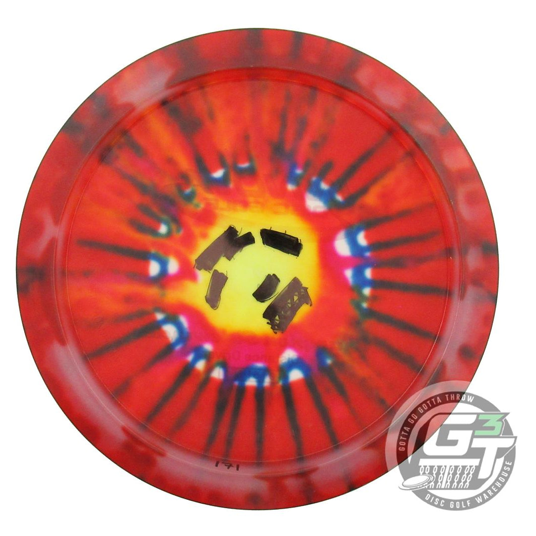 USED Innova I-DYE Champion Sidewinder 171g Red Burst Distance Driver Golf Disc