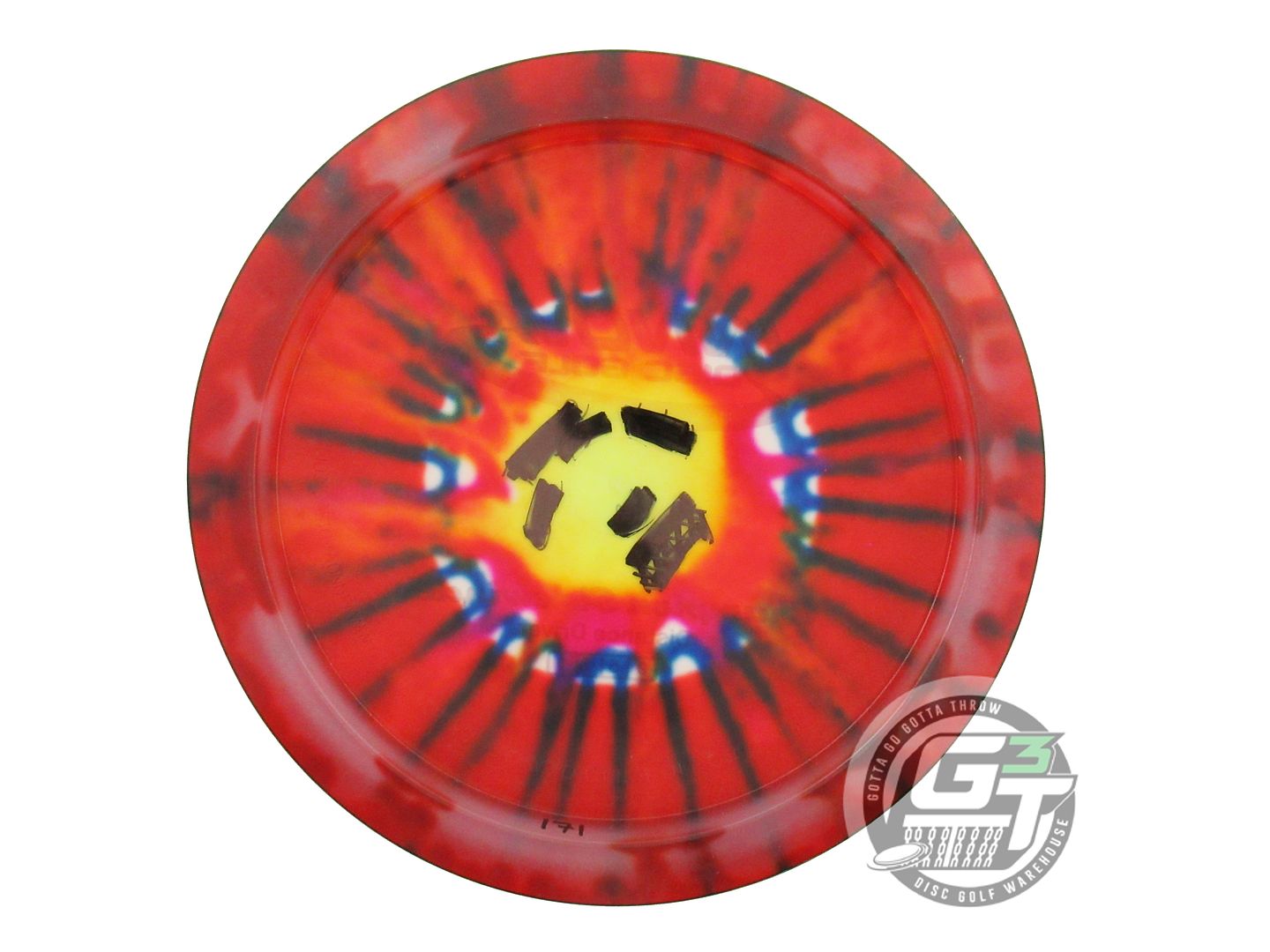 USED Innova I-DYE Champion Sidewinder 171g Red Burst Distance Driver Golf Disc