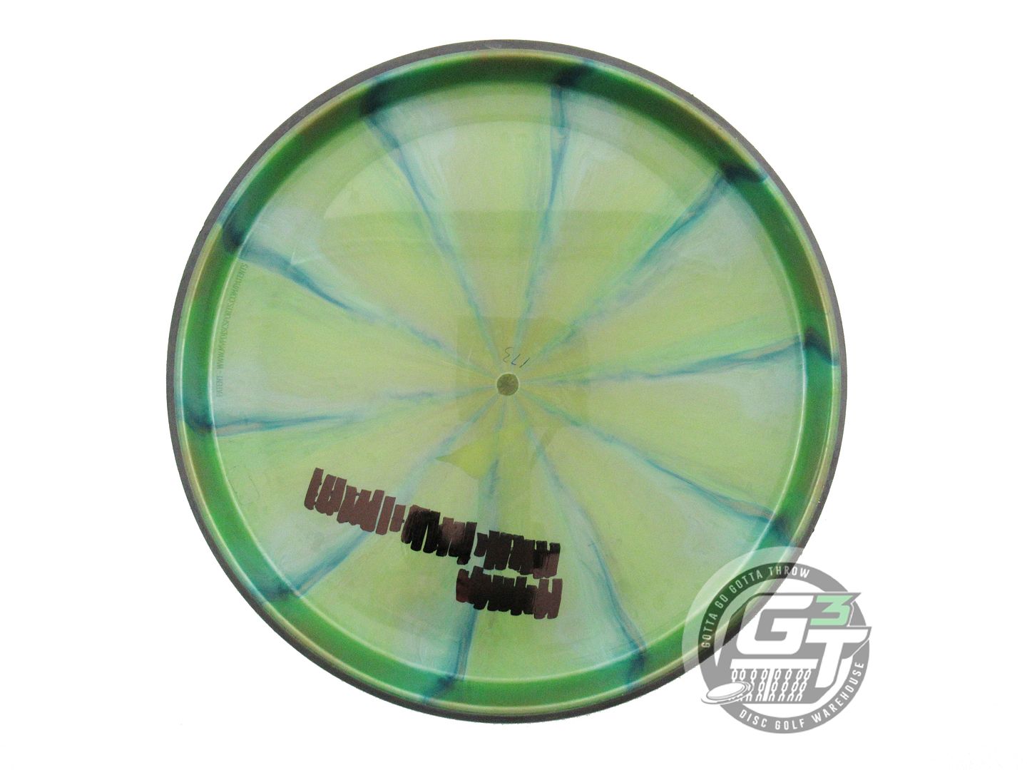 USED MVP Disc Sports Plasma Nomad 173g Lime-Teal Putter Golf Disc