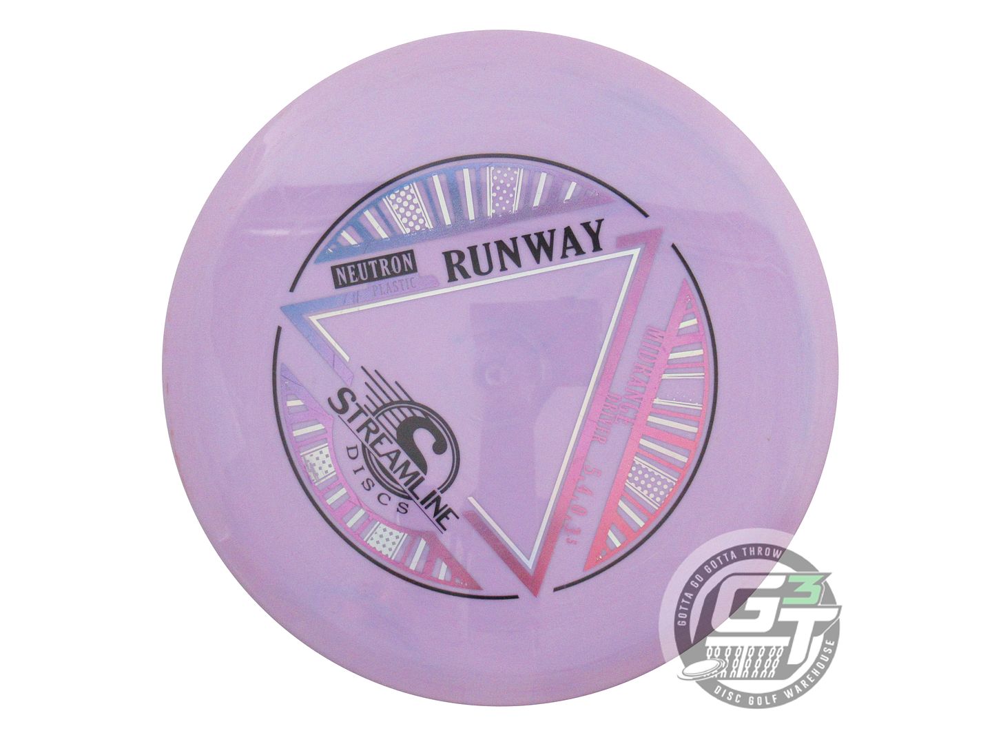USED Streamline Discs Neutron Runway 175g Lilac Distance Driver Golf Disc
