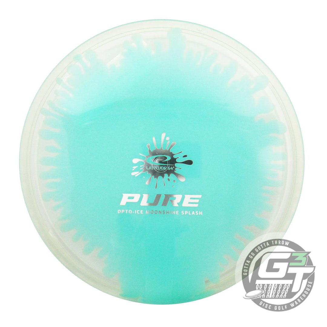 Latitude 64 Moonshine Glow Opto Ice Splash Pure Putter Golf Disc (Individually Listed)