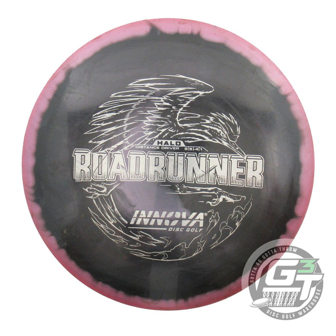 USED Innova Halo Star Roadrunner 175g Pink-Black Distance Driver Golf Disc