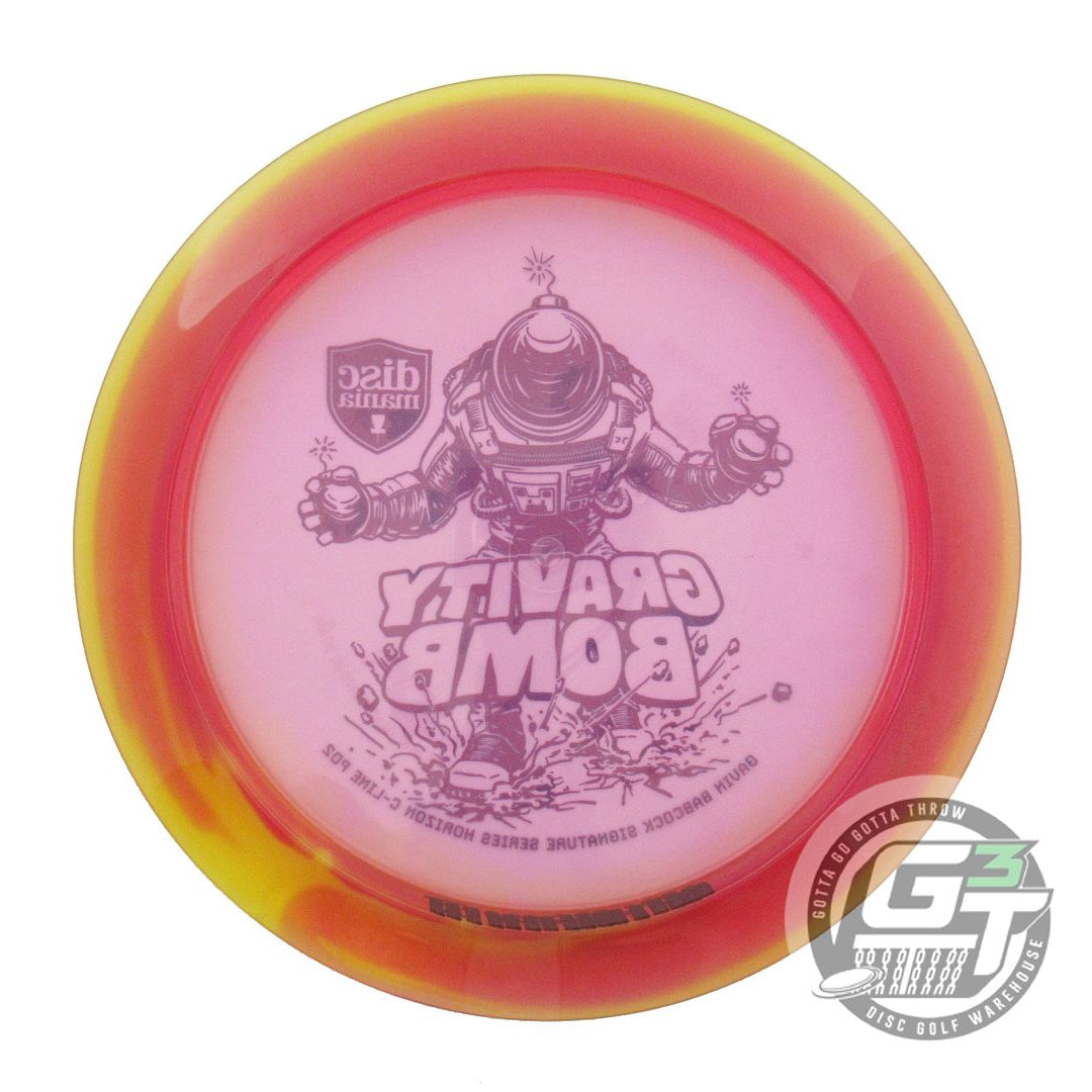 USED DiscMania GRAVITY BOMB Horizon C-Line PD2 175g Yellow-Pink Driver Golf Disc