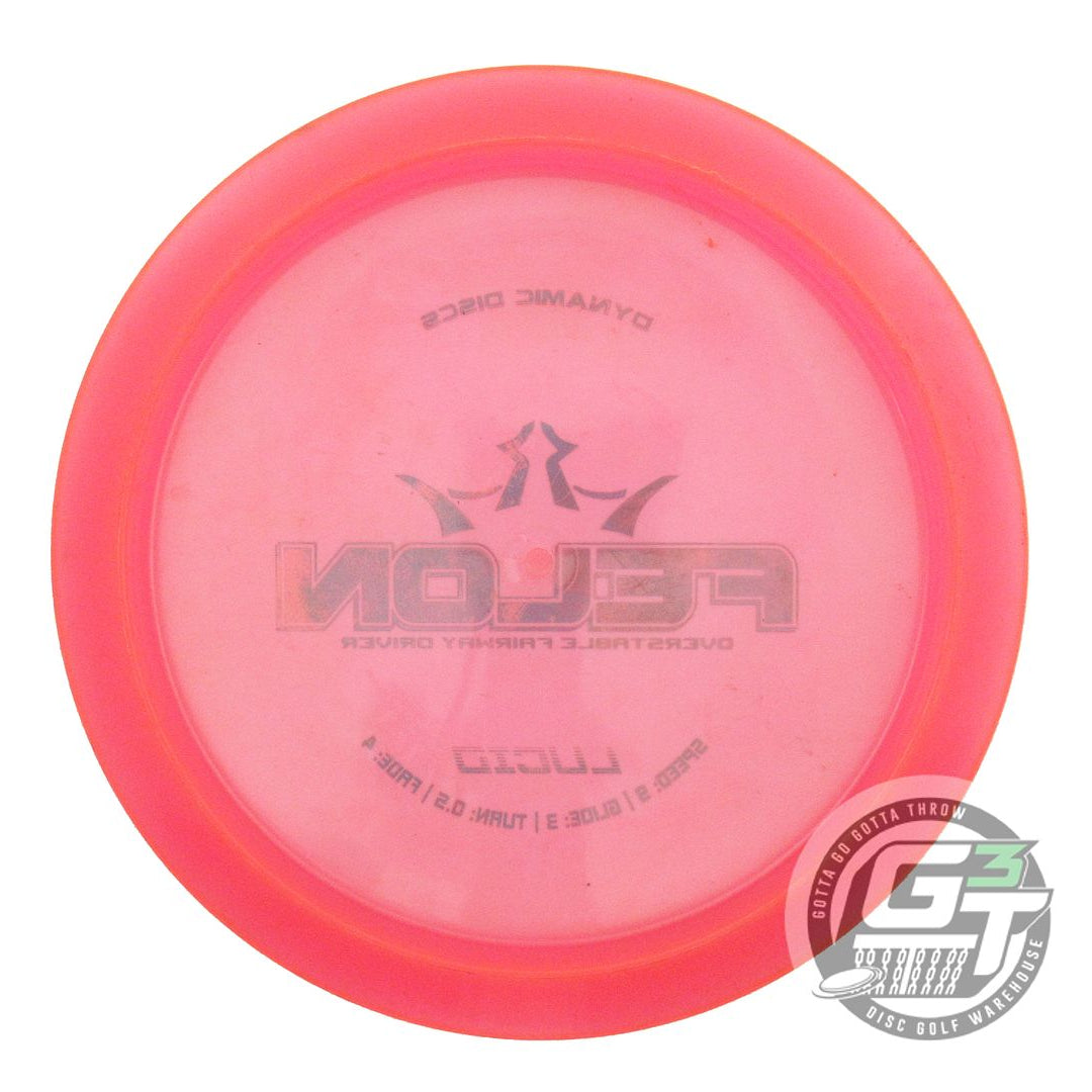 USED Dynamic Discs Lucid Felon 174g Pink Teal Foil Fairway Driver Golf Disc
