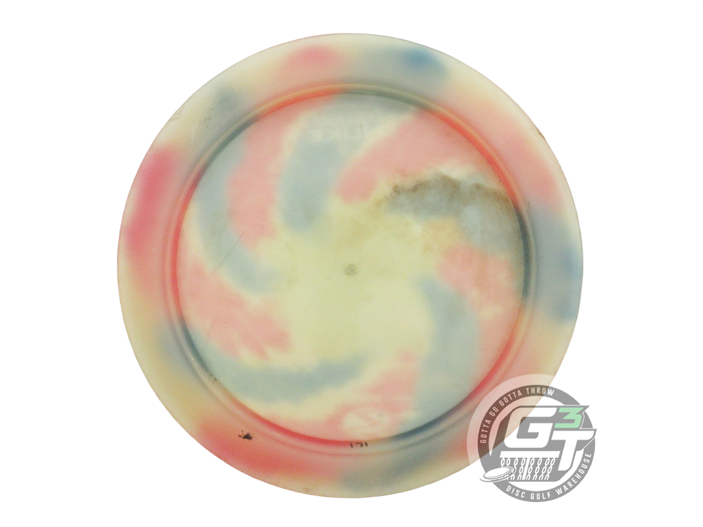 USED Discraft FlyDye Z Nuke 171g Pinwheel Distance Driver Golf Disc