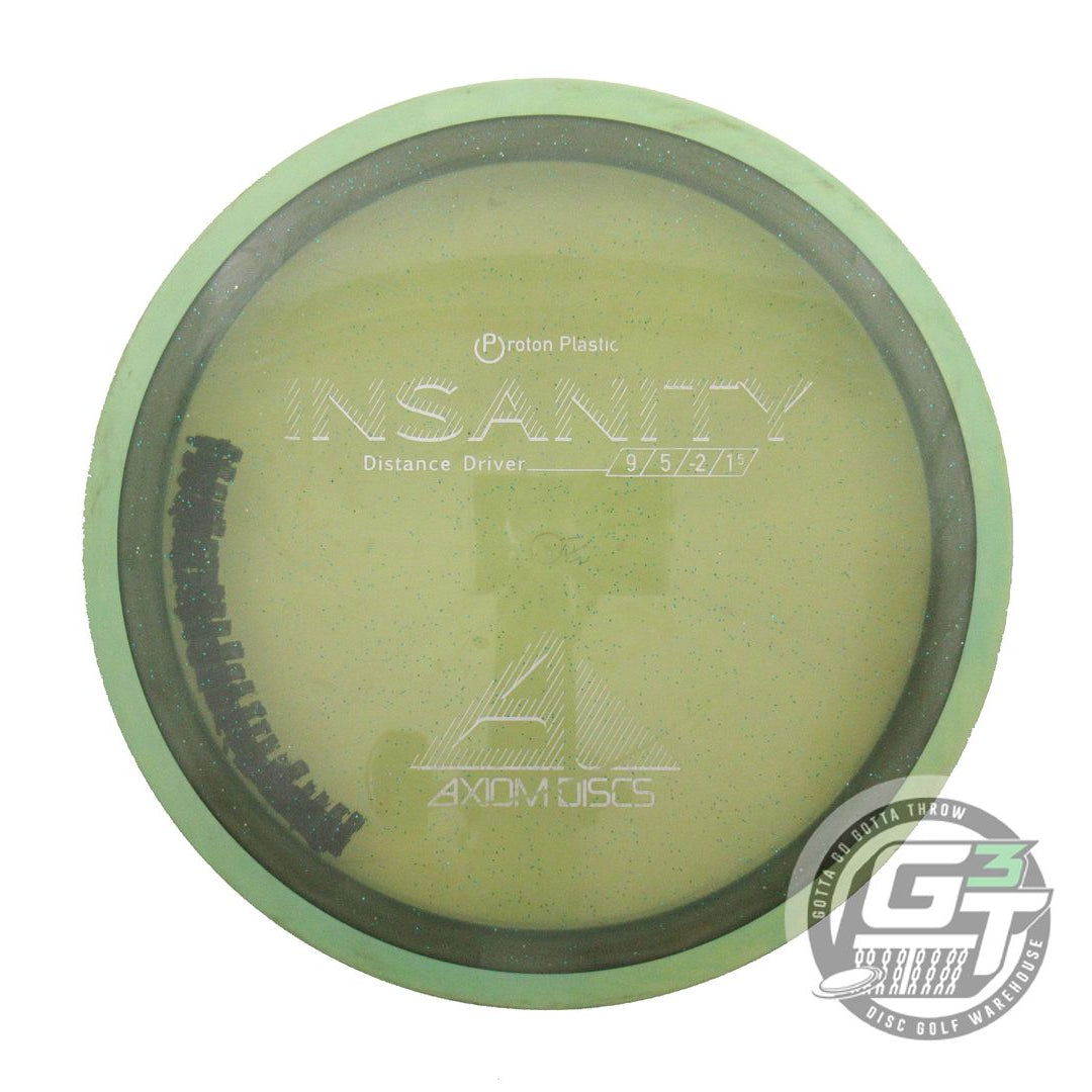 USED Axiom Discs Proton Insanity 172g Green Seafoam Rim Distance Driver Disc