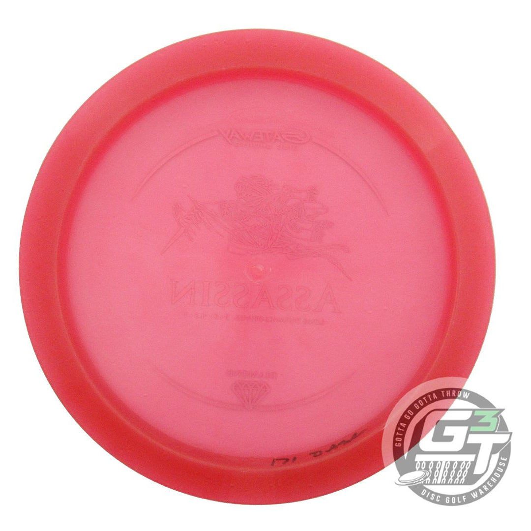 USED Gateway Diamond Assassin 171g Red Gold Holo Foil Fairway Driver Golf Disc