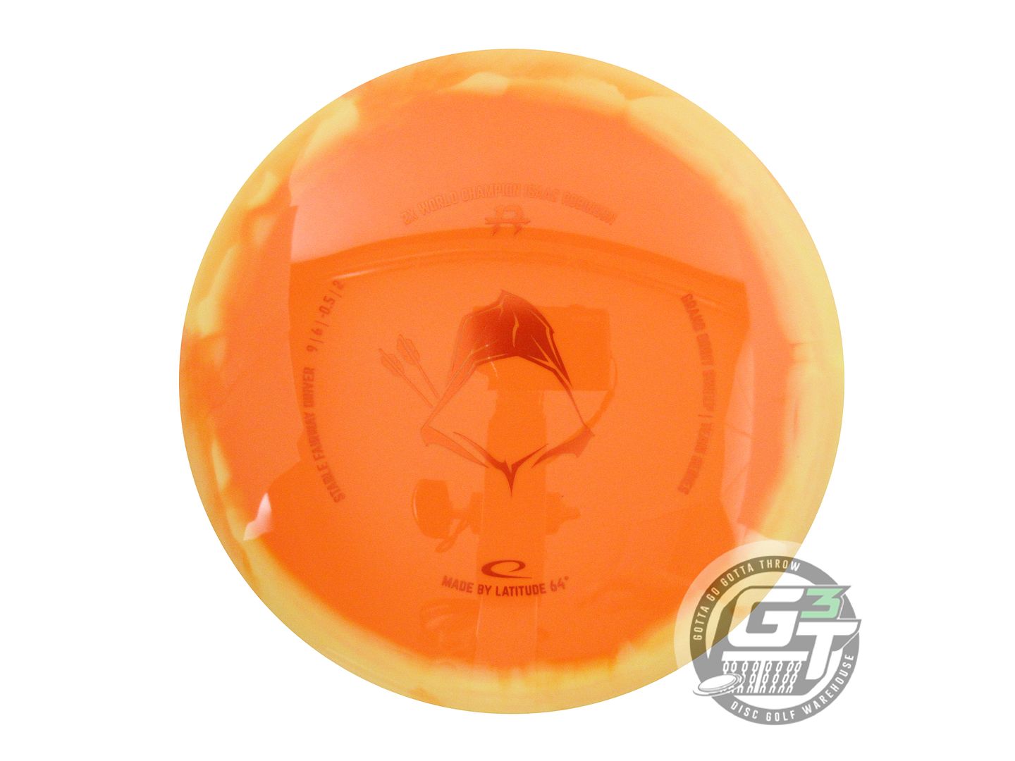 Latitude 64 Limited Edition 2025 Team Series Isaac Robinson Royal Grand Orbit Sweep Fairway Driver Golf Disc (Individually Listed) - Gotta Go Gotta Throw