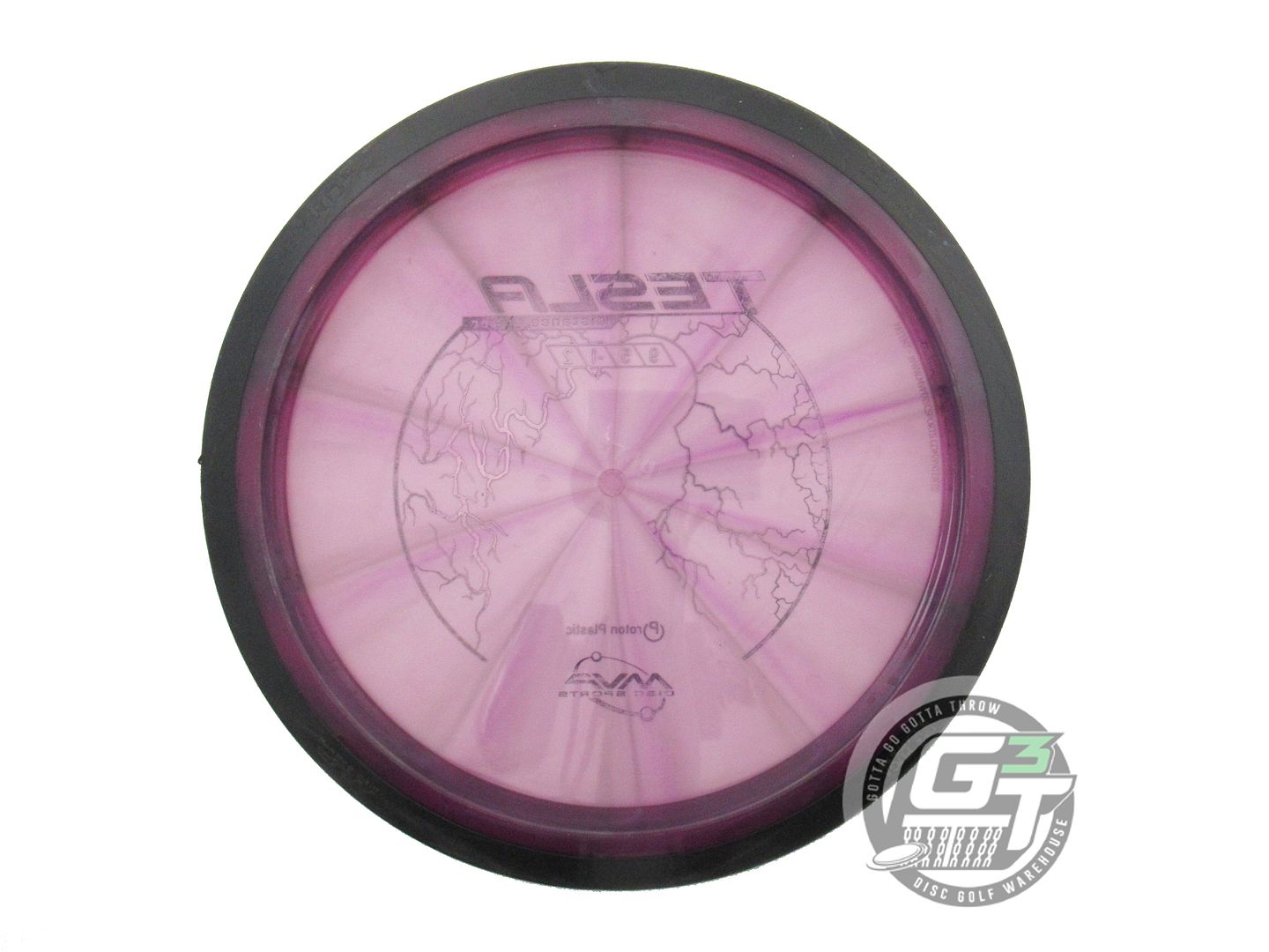 USED MVP Disc Sports Proton Tesla 174g Purple Distance Driver Golf Disc