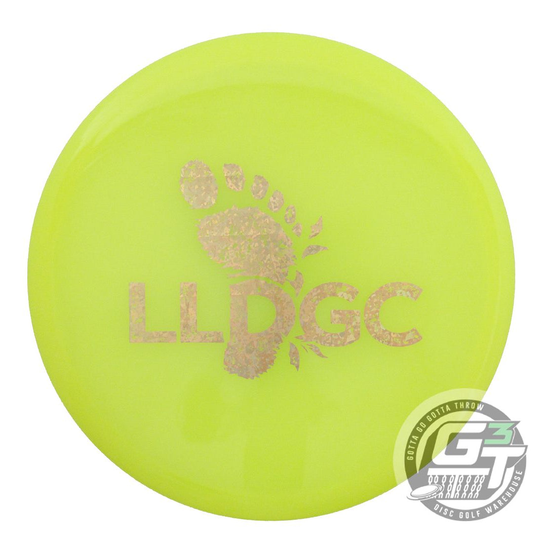 USED Dynamic Discs Lucid Suspect 173g Yellow Gold Shatter Midrange Golf Disc