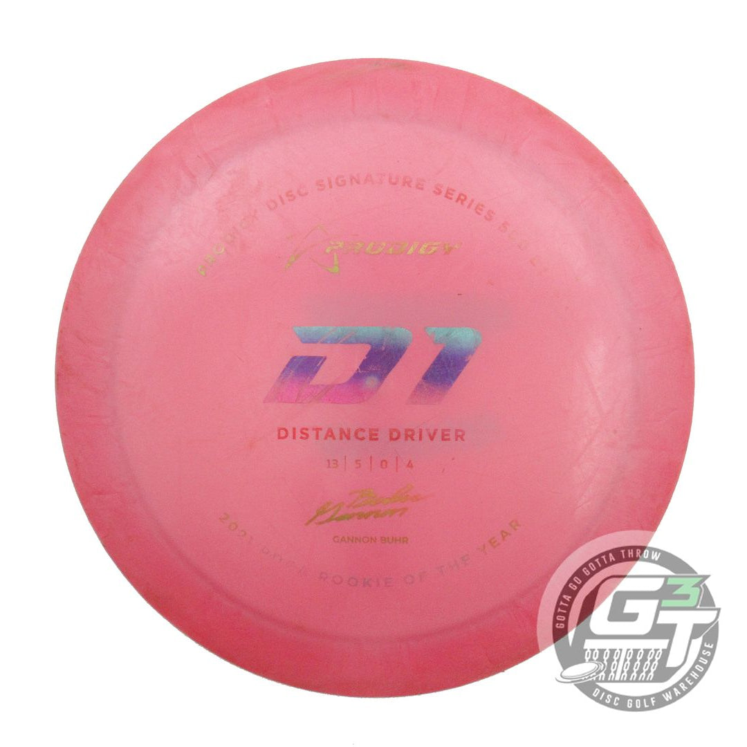 USED Prodigy Discs 500 D1 172g Pink Rainbow Foil Distance Driver Golf Disc