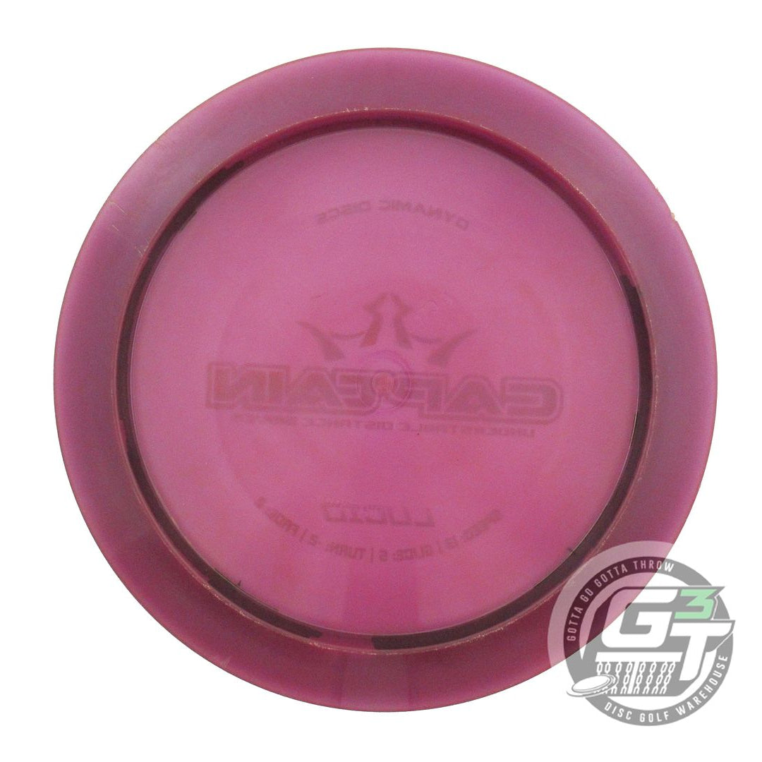 USED Dynamic Discs Lucid Captain 170g Purple Silver Foil Distance Driver Disc