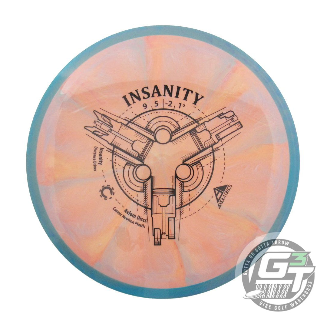 Axiom Cosmic Neutron Insanity Distance Driver Golf Disc (Individually Listed) - Gotta Go Gotta Throw