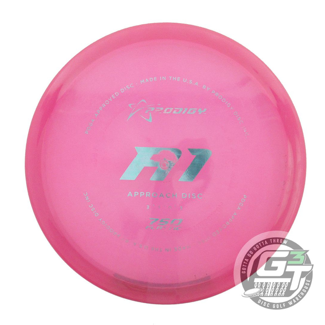 USED Prodigy Discs 750 A1 170g Pink Aqua Foil Midrange Golf Disc