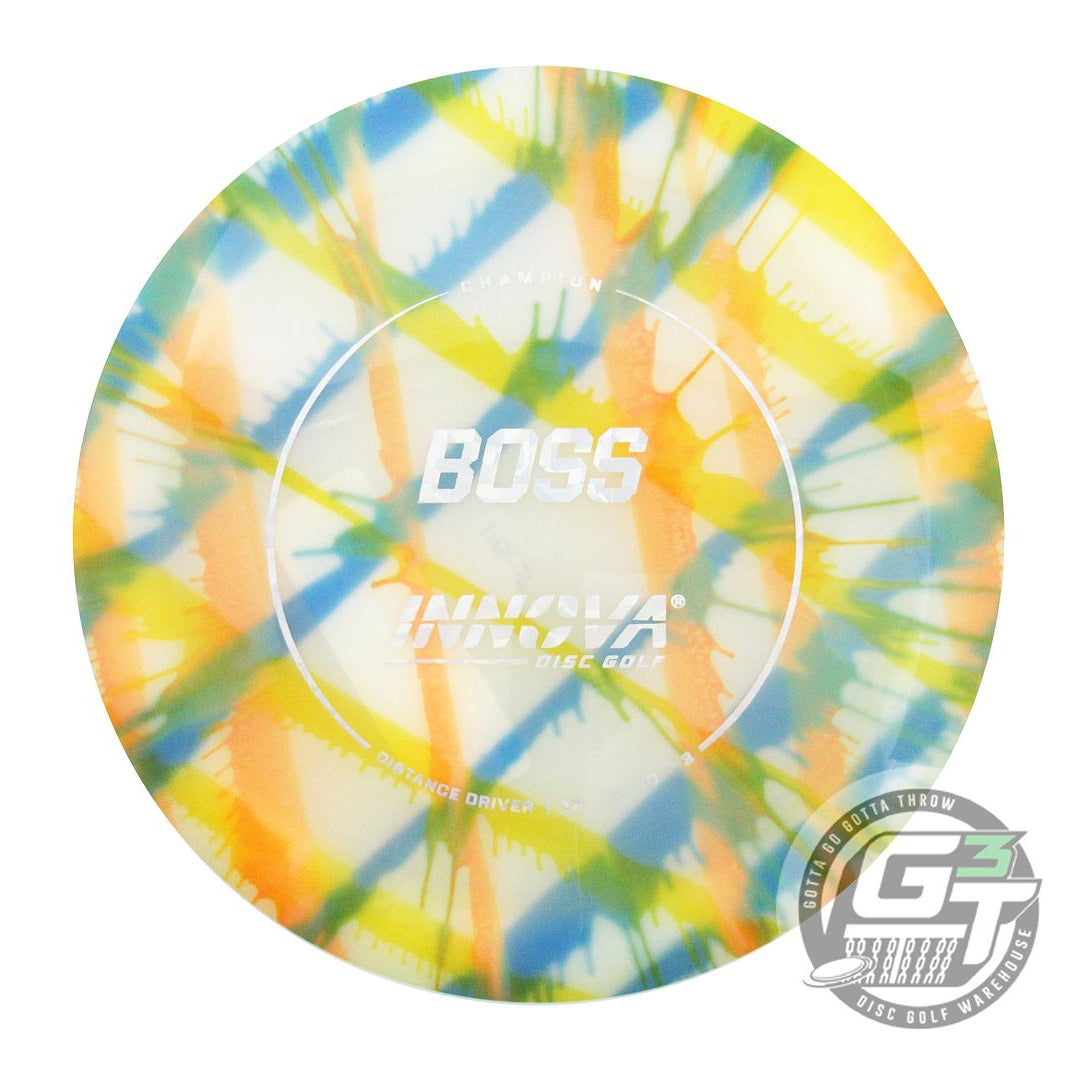 Innova I-Dye Champion Boss Distance Driver Golf Disc (Individually Listed)