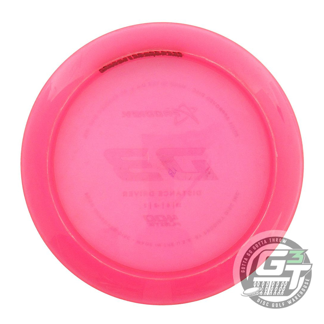 USED Prodigy Discs 400 D3 173g Pink Teal Star Foil Distance Driver Golf Disc