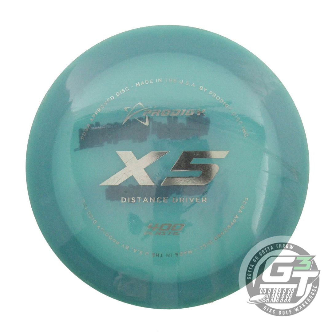 USED Prodigy Discs 400 X5 174g Slate Silver Foil Distance Driver Golf Disc