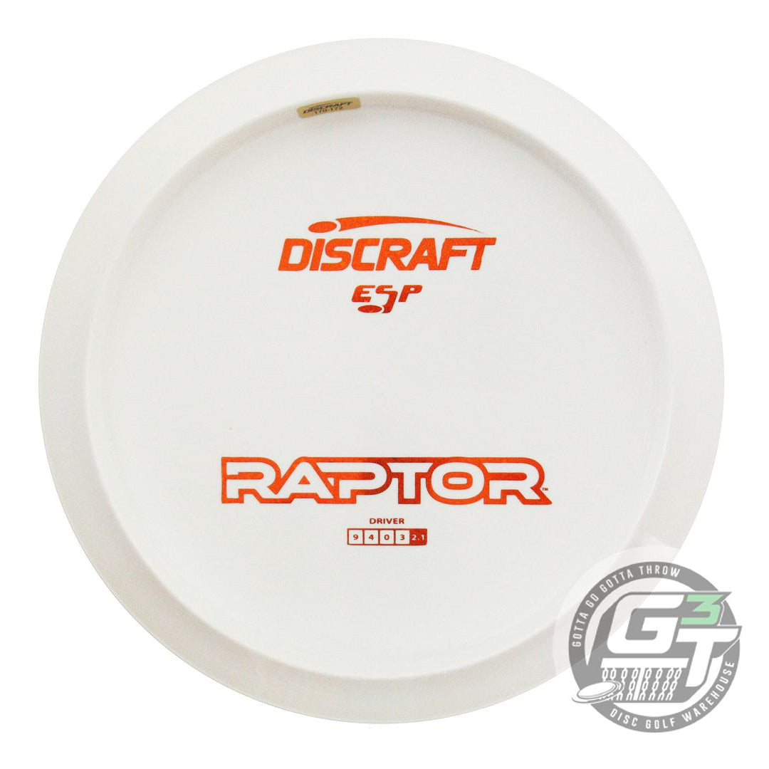 Discraft Dye Pack Bottom Stamp ESP Raptor Distance Driver Golf Disc (Individually Listed) - Gotta Go Gotta Throw