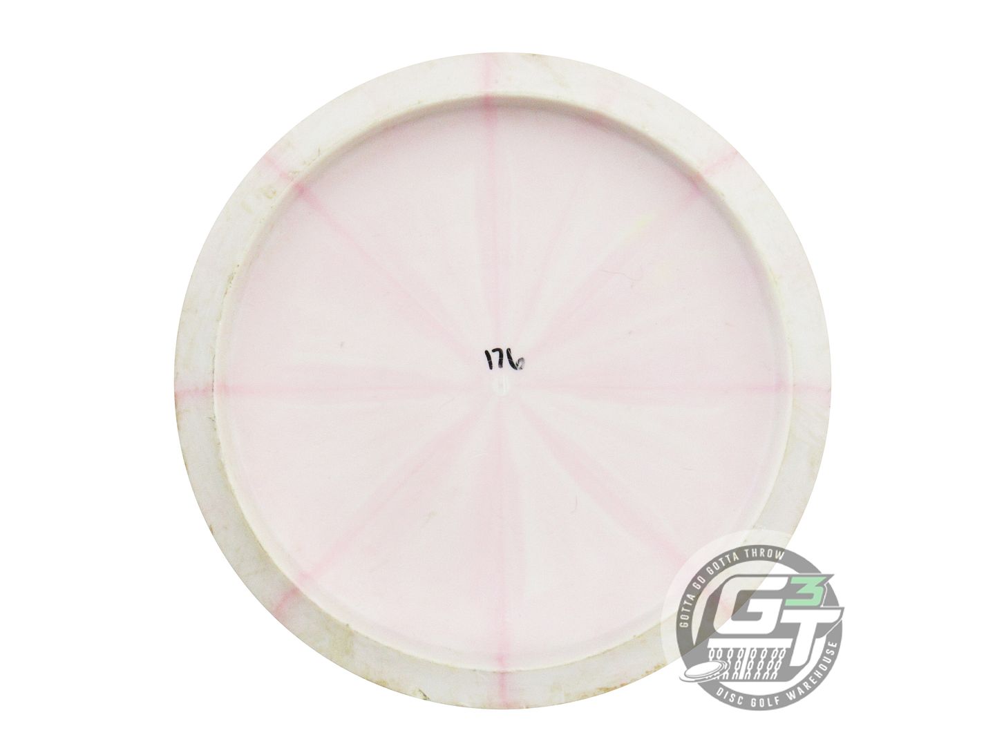 USED Dynamic Discs Prime Burst Maverick 176g Lt. Pink Black Stamp Driver Disc