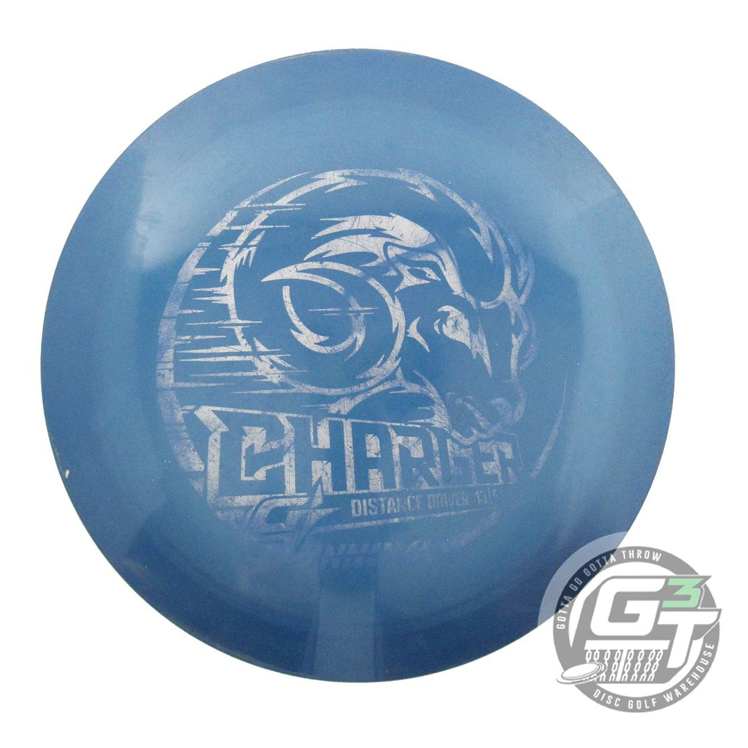 USED Innova GStar Charger 173g Blue Silver Stamp Distance Driver Golf Disc