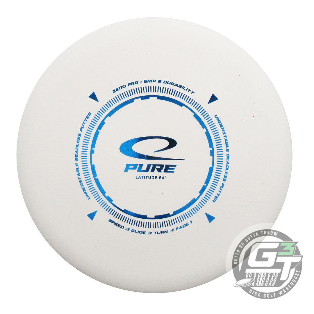 Latitude 64 Zero Pro Pure Putter Golf Disc (Individually Listed)