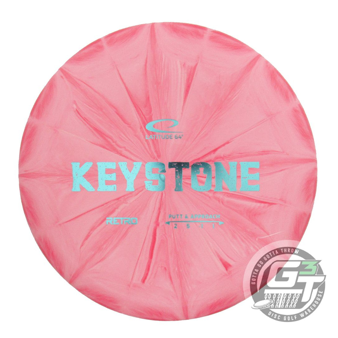 Latitude 64 Retro Burst Keystone Putter Golf Disc (Individually Listed)