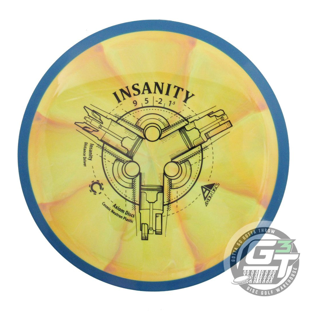 Axiom Cosmic Neutron Insanity Distance Driver Golf Disc (Individually Listed)