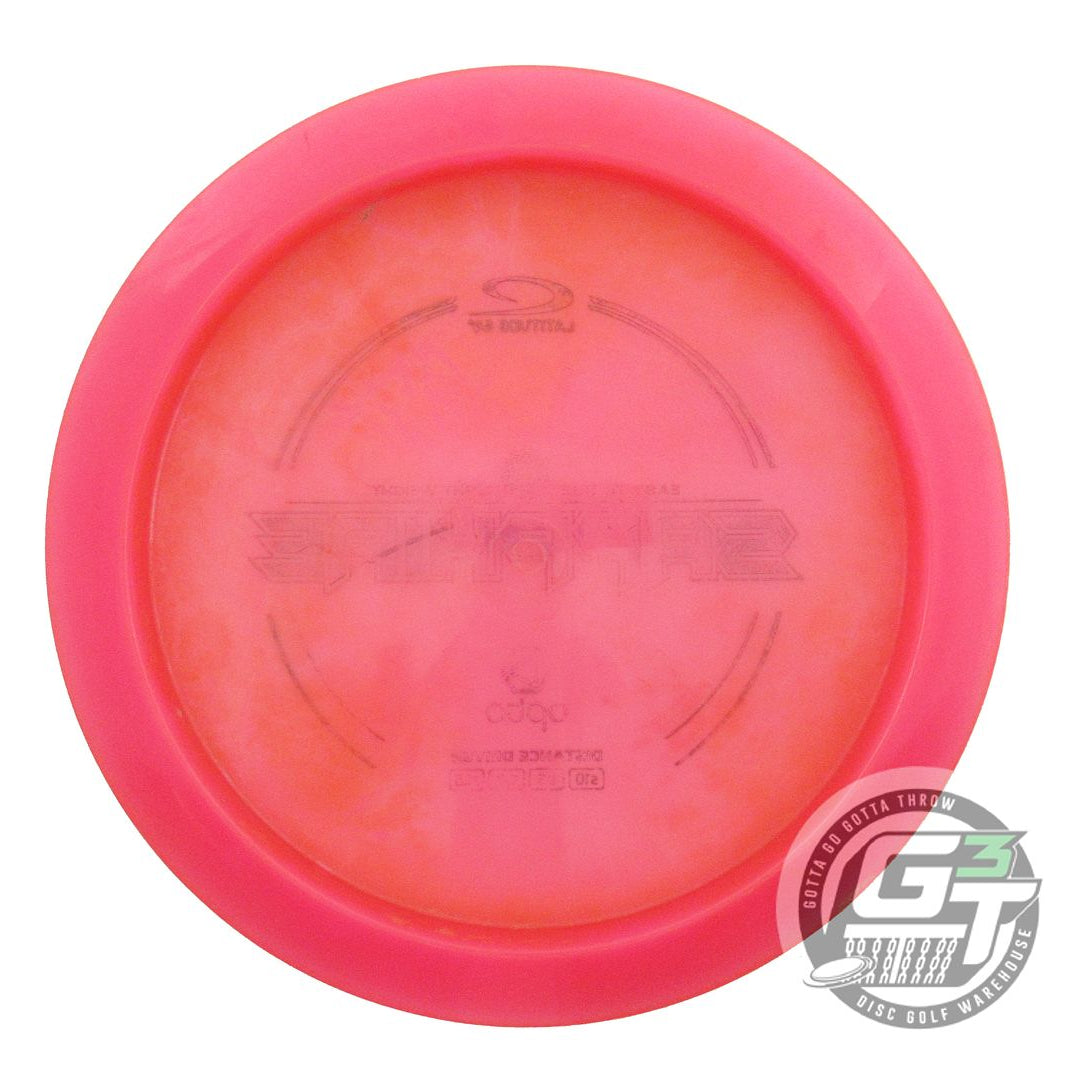 USED Latitude 64 Opto Sapphire 157g Pink WARPED Distance Driver Golf Disc
