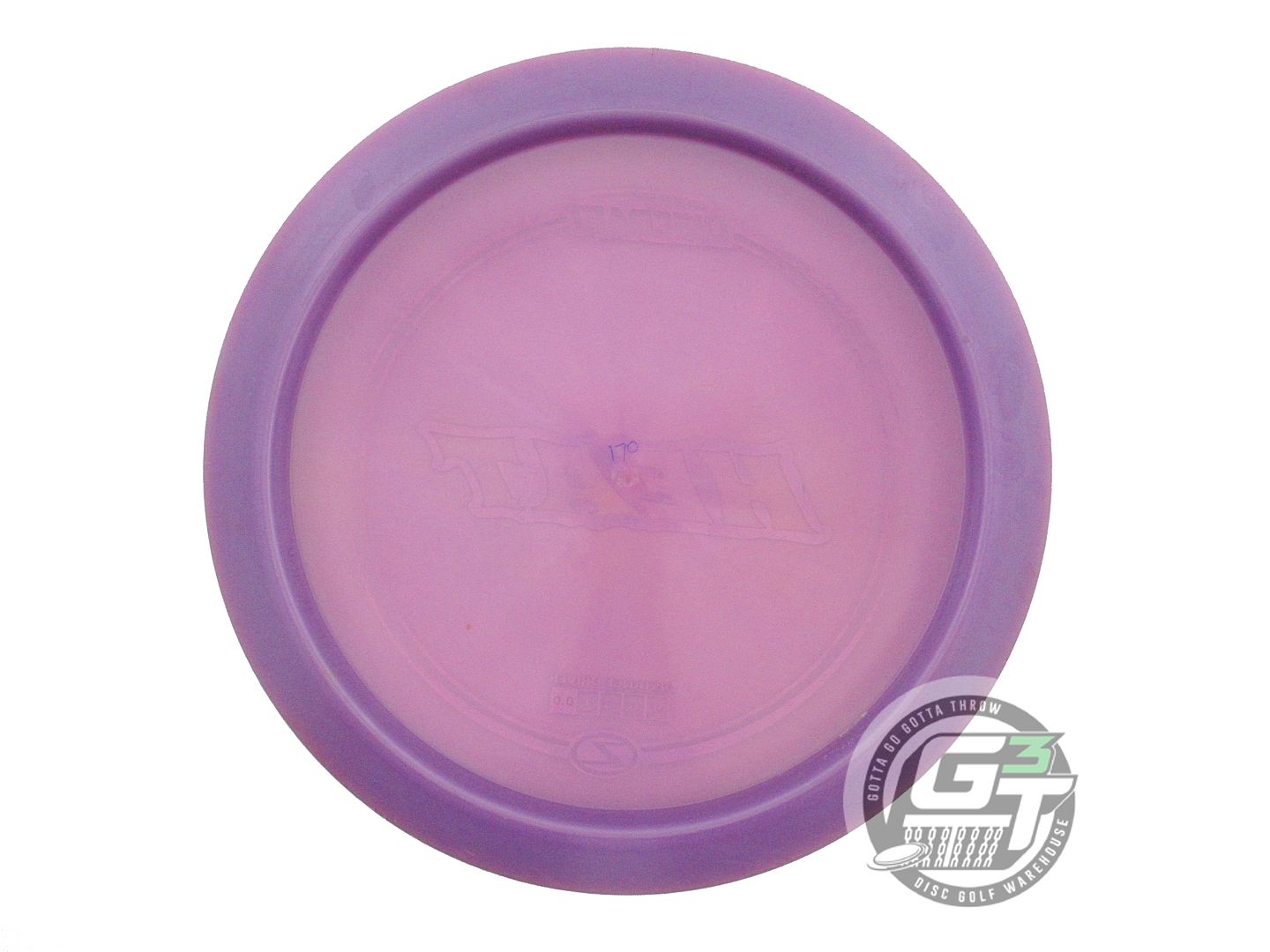 USED Discraft Z Heat 170g Purple Money Foil Distance Driver Golf Disc